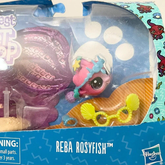 Littlest Pet Shop LPS Pets Reba Rosyfish Series 3 Damaged Box - Picture 16 of 16